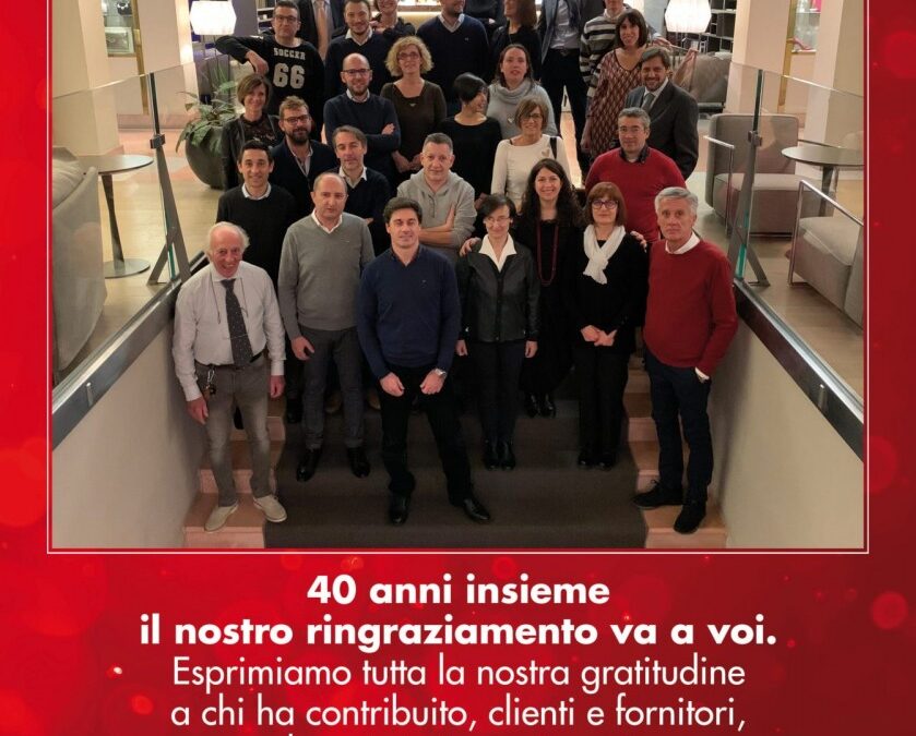 Lariocopy festeggia i suoi primi 40 anni allo Sheraton Lake Como