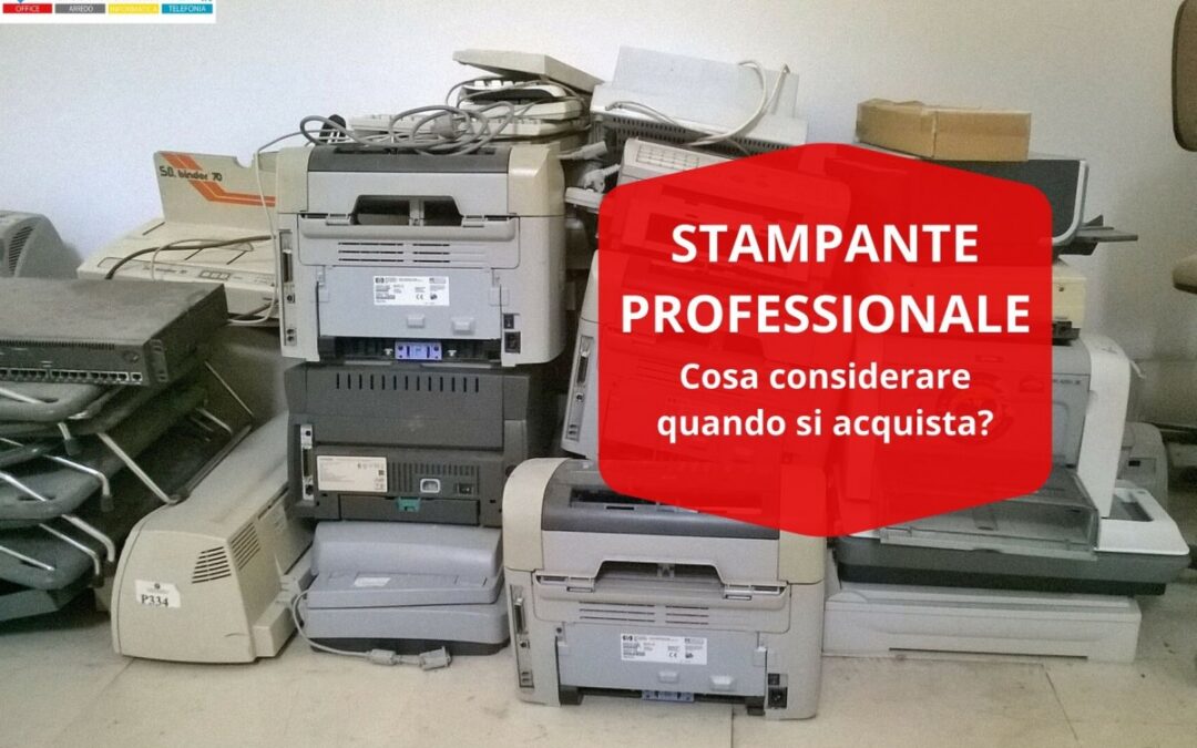 Che differenza c’è tra stampante laser e a getto d’inchiostro?