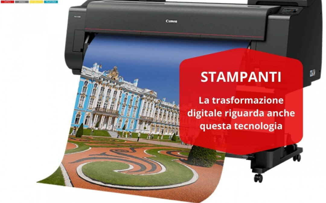 La trasformazione digitale riguarda anche le stampanti