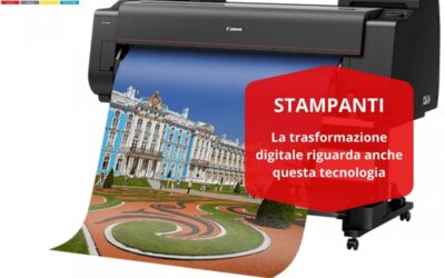 La trasformazione digitale riguarda anche le stampanti