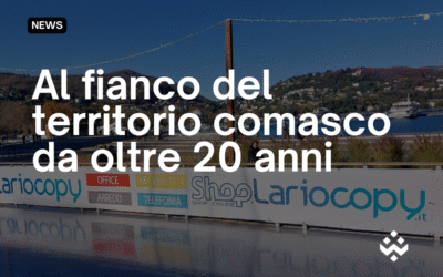 Lariocopy sponsor dello sport comasco: un impegno che dura da oltre 20 anni